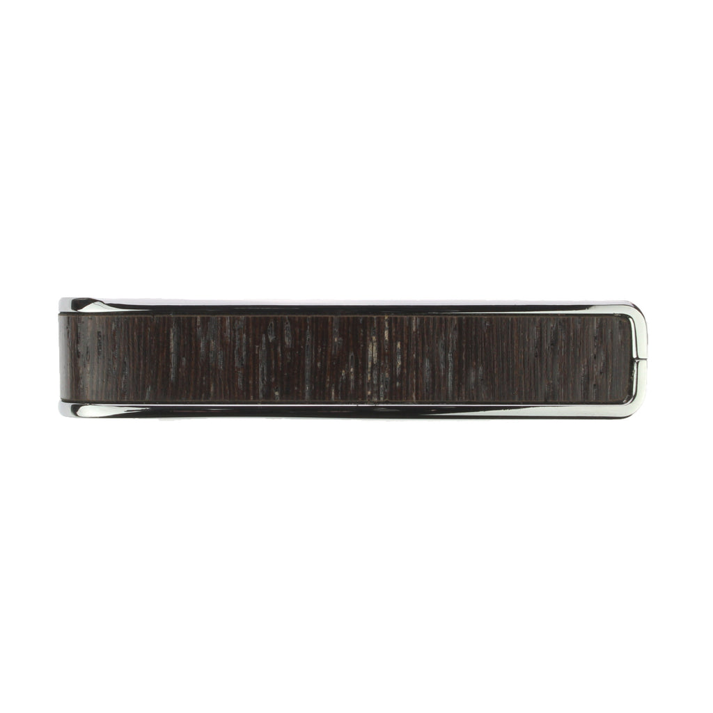 Chrome Finish with African Wenge Inlay