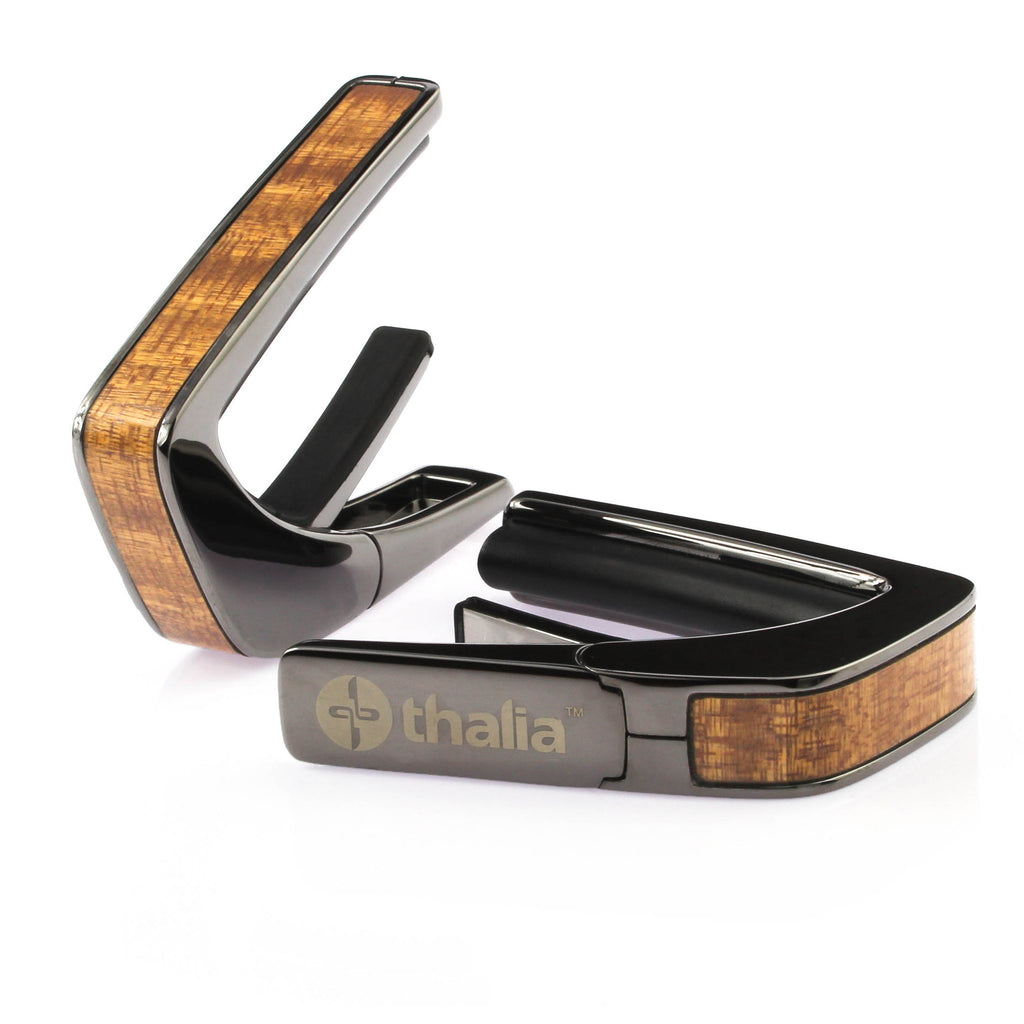 Black Chrome Finish with Sapele Inlay