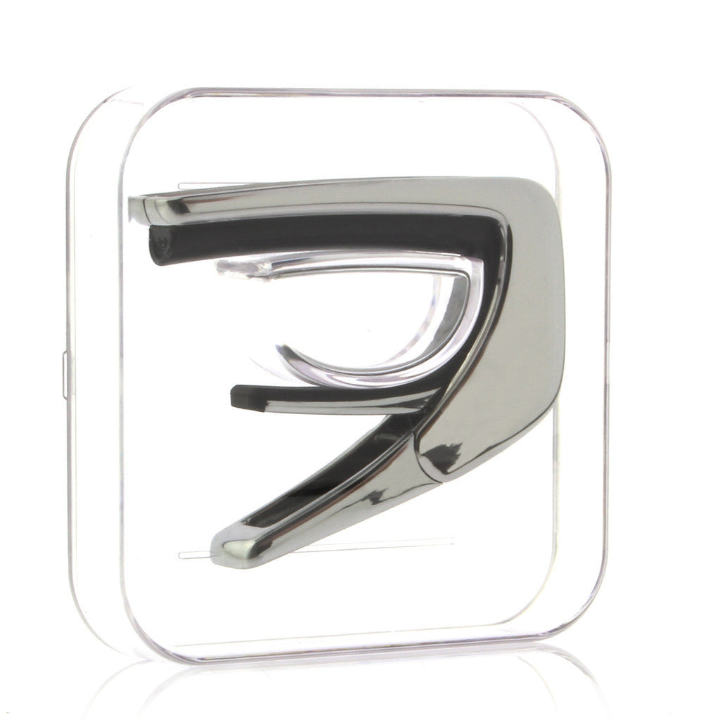 Chrome Finish with White Mother of Pearl Inlay