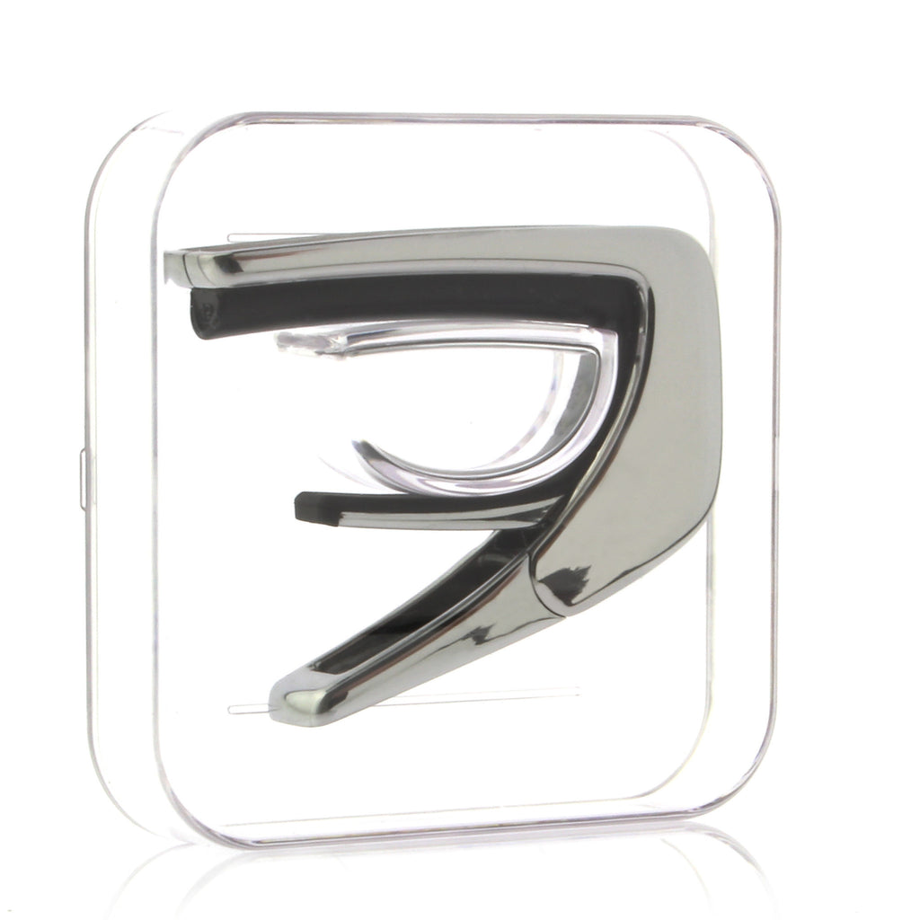 Chrome Finish with Crimson Paua Inlay