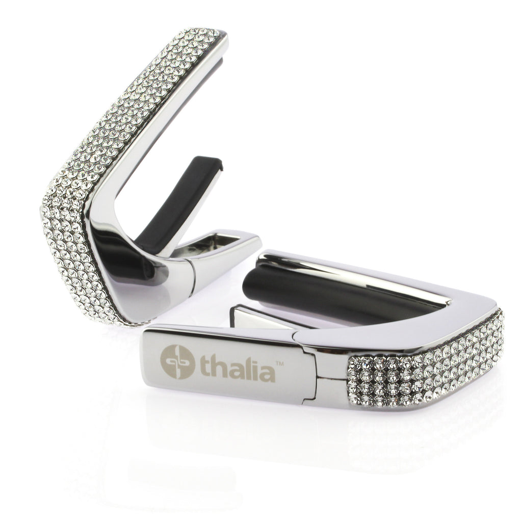 Chrome Finish with Swarovski Crystal Inlay