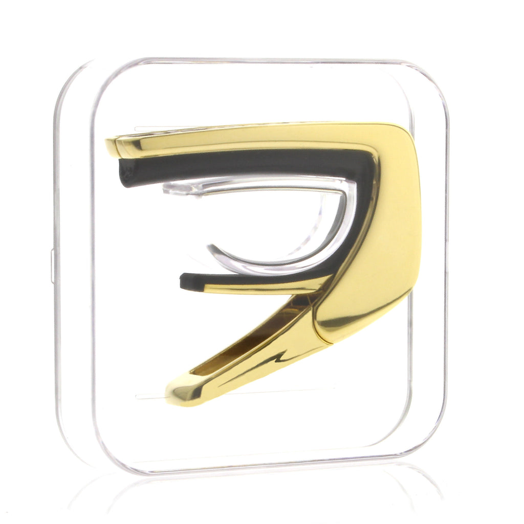 24k Gold Finish with White Mother of Pearl Inlay