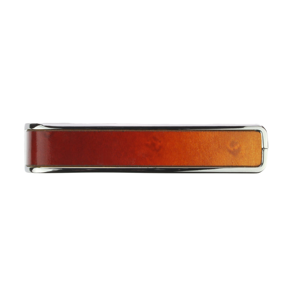 Chrome Finish with Sunburst Birdseye Maple Inlay
