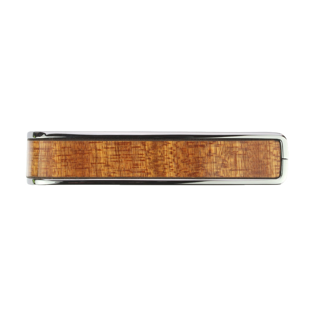 Chrome Finish with Sapele Inlay