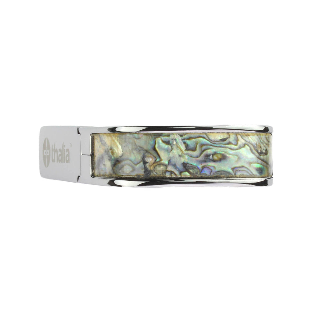 Chrome Finish with Dragon Abalone Inlay